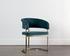 MARRIS DINING ARMCHAIR - GOLD - DANNY TEAL by Sunpan