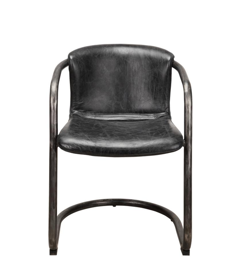 FREEMAN DINING CHAIR ANTIQUE BLACK by Moes Home