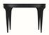 Rennie Mahogany Desk in Hand-Rubbed Black Finish by Noir Furniture