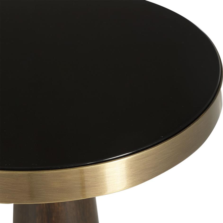 Fortier Black Accent Table by Uttermost