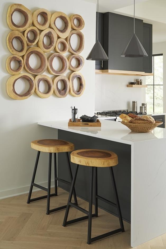 Chuleta Round Bar Stool, Natural by Phillips Collection