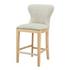 Dorsey Fabric Counter Stool, Pasadena Beige by New Pacific Direct