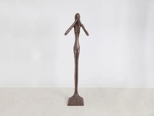 Speak No Evil Sculpture, Large by PHILLIPS COLLECTION