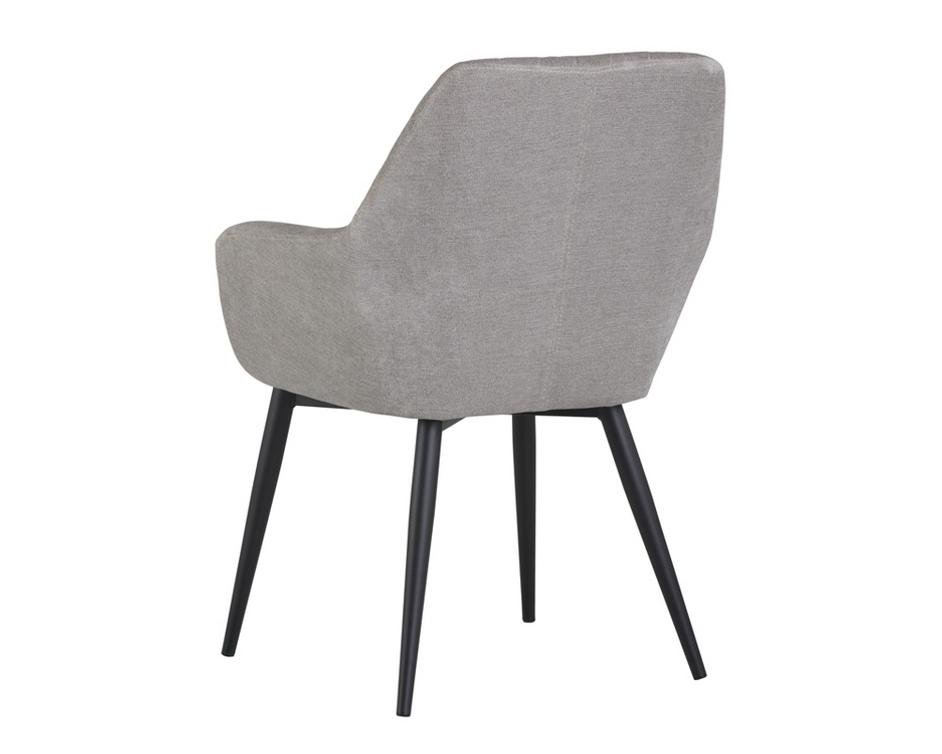 Jayna Dining Chair - Black - Polo Club Stone by Sunpan