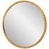 Dandridge Gold Round Mirror by Uttermost