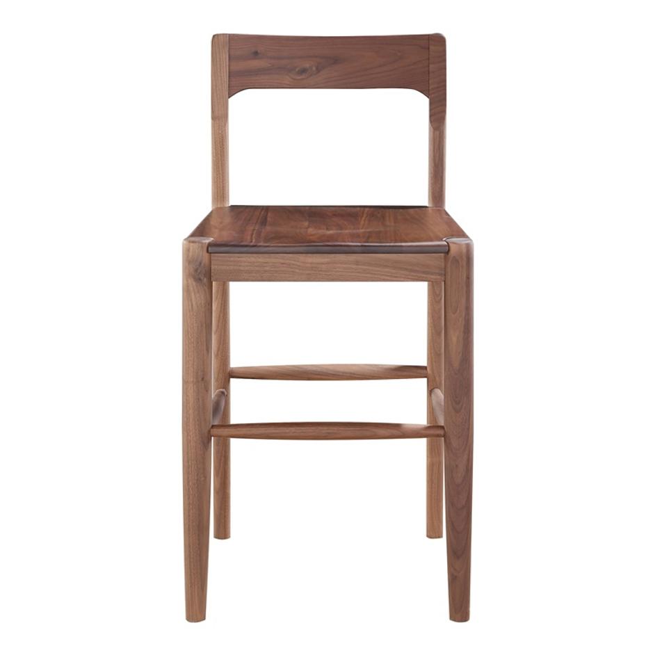 OWING COUNTER STOOL WALNUT by Moes Home