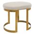 Infinity Gold Accent Stool by Uttermost