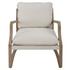 Melora Solid Oak Accent Chair by Uttermost