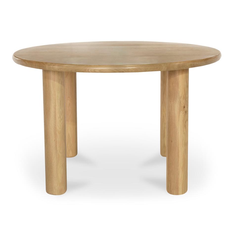 Milo Round Dining Table Oak by Moes Home