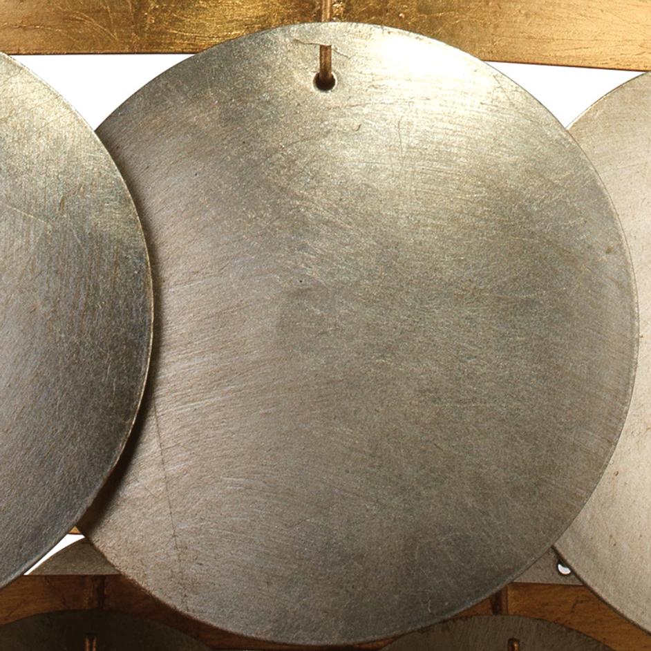 Calypso Three Tier 4-Light Iron Chandelier by Jamie Young