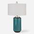 Maui Aqua Blue Table Lamp by Uttermost