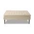 Cole Large Ottoman In Broadway Dune And Terra Brown Ash by Four Hands