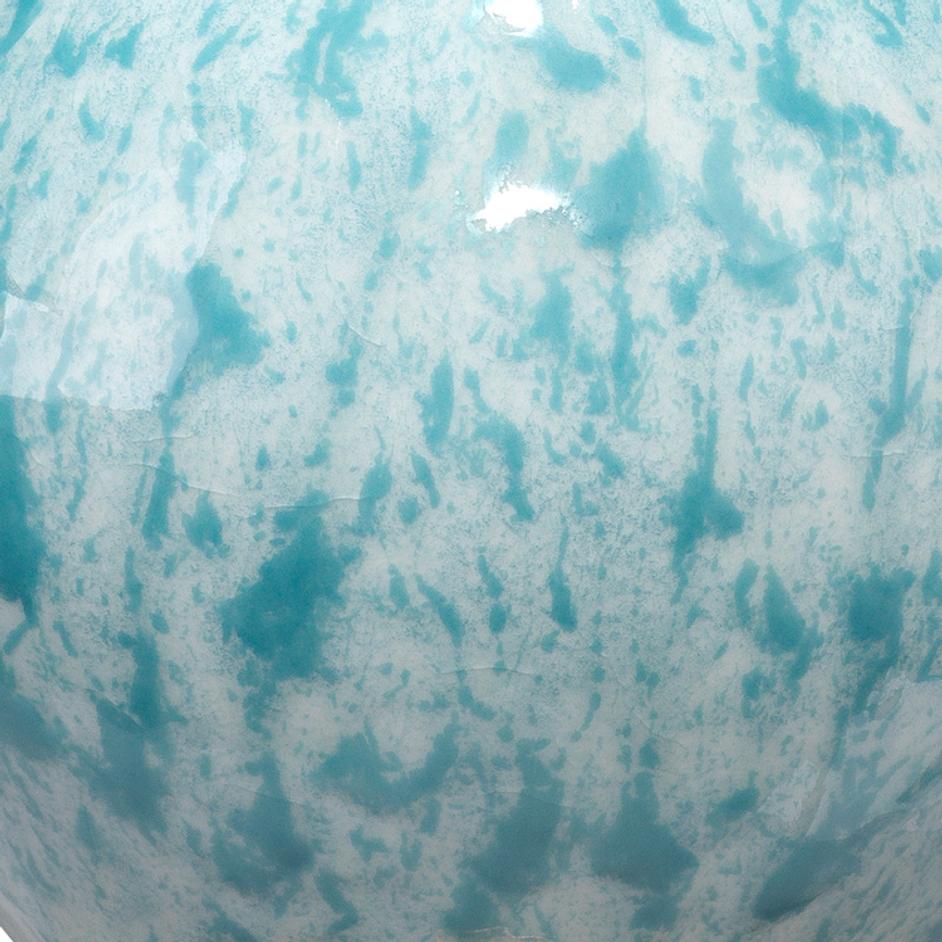 Whitney Ceramic Table Lamp, Blue by Jamie Young