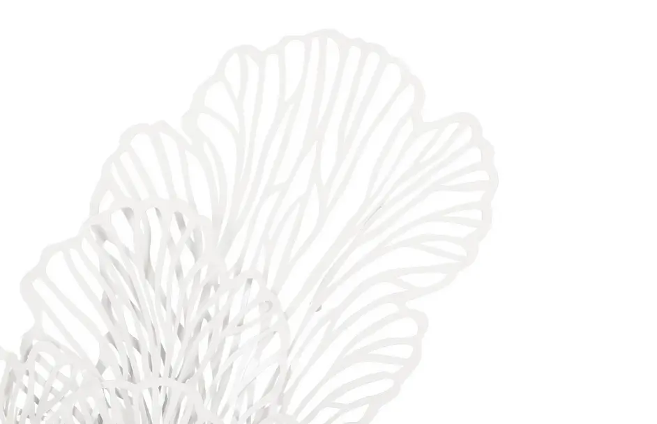 Butterfly Wall Art, White, Large by PHILLIPS COLLECTION