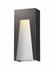 Millenial 1 Light Outdoor Wall Light in Bronze Silver Finish by Z-Lite