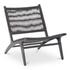 Palma Outdoor Lounge Chair Black by Moes Home
