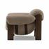Samena Chair in Nubuck Sand by FOUR HANDS