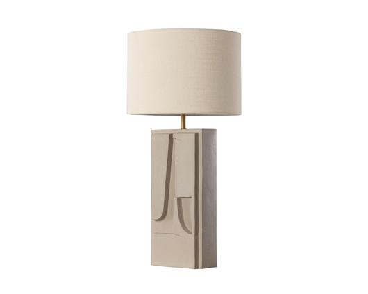 DIRSAN TABLE LAMP - TAUPE by Sunpan
