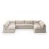 Grant Outdoor 5 Pc Sectional In Faye Sand by FOUR HANDS