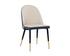 KLINE DINING CHAIR - DILLON CREAM / DILLON THUNDER by Sunpan