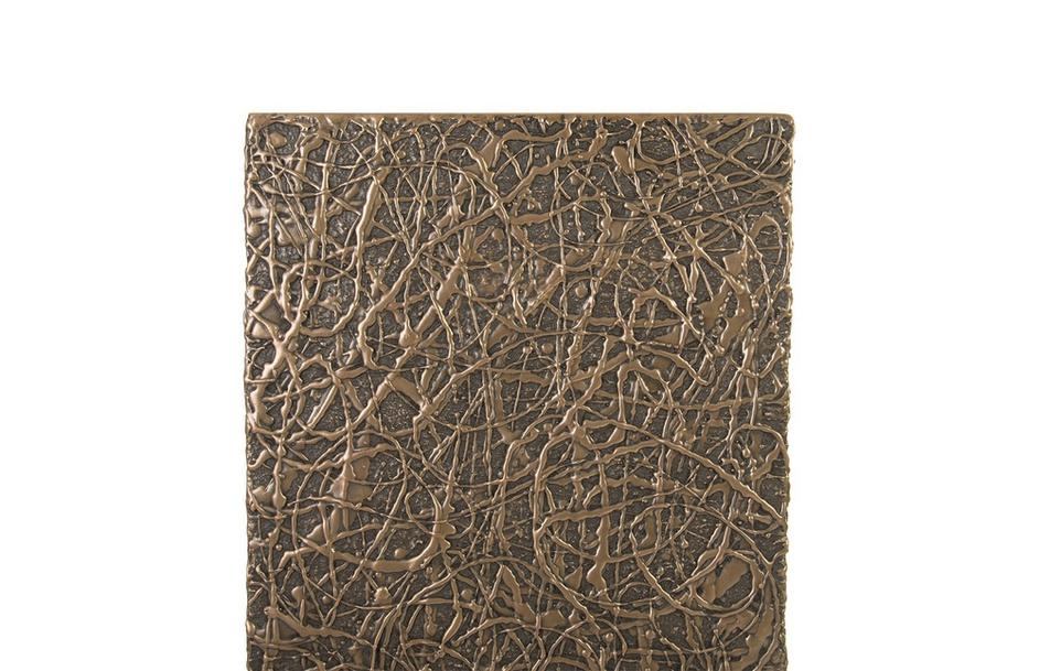 String Theory Pedestal, Bronze, Large by PHILLIPS COLLECTION