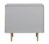 Trident Grey Nightstand by tov furniture