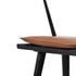 Ripley Stool With Cushion In Black Oak In Bar by FOUR HANDS
