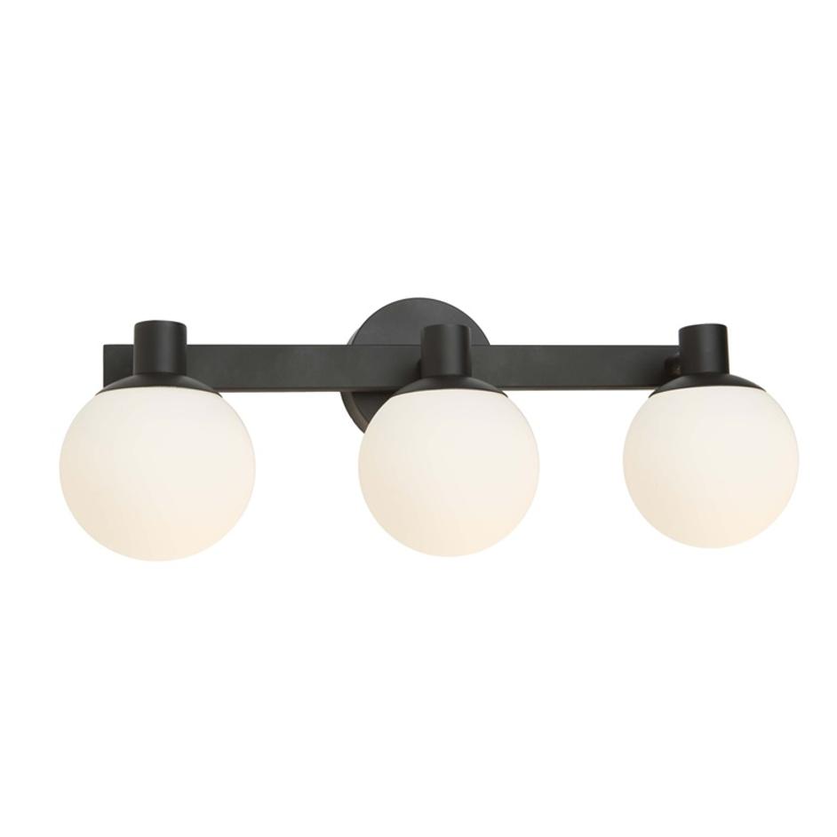 Tilbury AC7093BK Wall Light in Semi Gloss Black by Artcraft