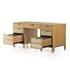 Allegra Executive Desk - Light Natural Cane by Four Hands