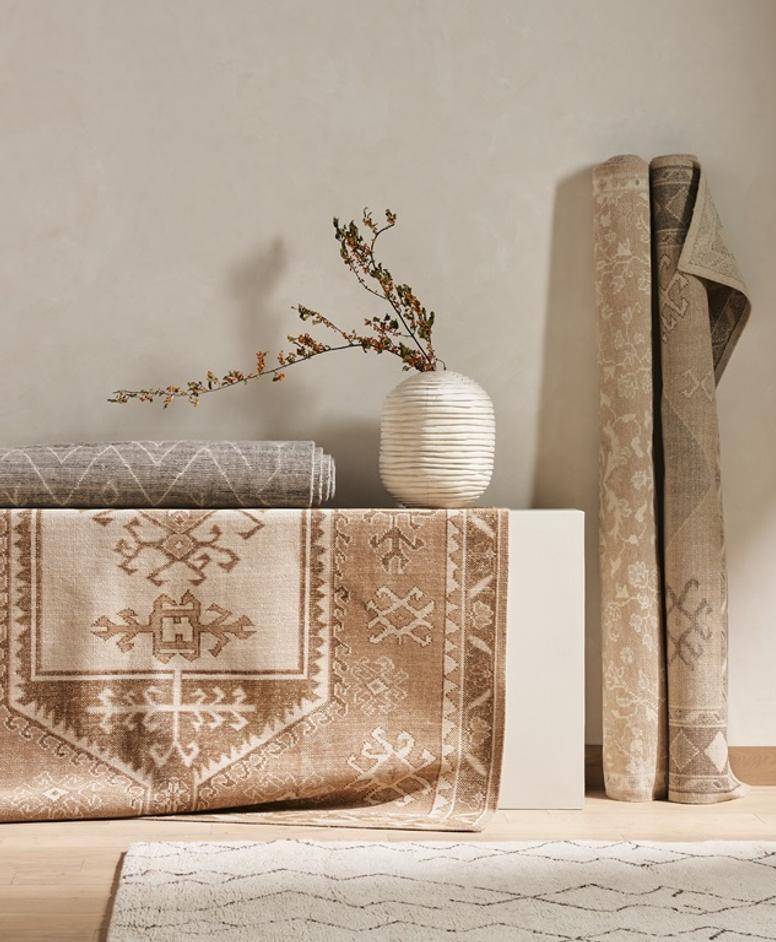 Nador Moroccan Hand In Knotted Rug In Gr In 8X10 by FOUR HANDS