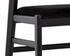 ANNEX COUNTER STOOL - VELVET BLACK / NATURAL by Sunpan