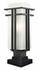 Abbey Outdoor Pier Mount Light in Black Finish by Z-Lite