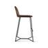 Morgan Bar Chair, Hand Washed Chestnut by Home Trends & Design