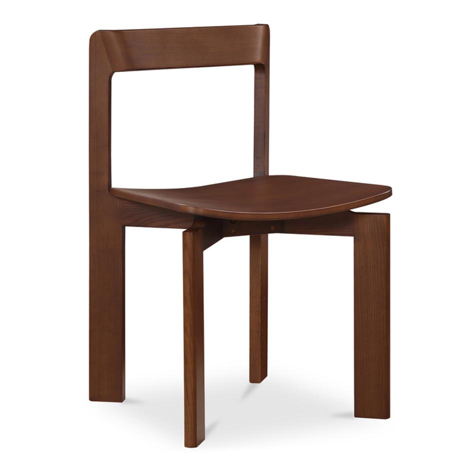 Daifuku Dining Chair Brown – Set Of Two by Moes Home