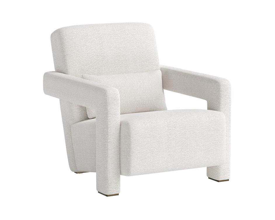 FORESTER LOUNGE CHAIR - COPENHAGEN WHITE by Sunpan