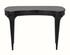 Rennie Mahogany Desk in Hand-Rubbed Black Finish by Noir Furniture