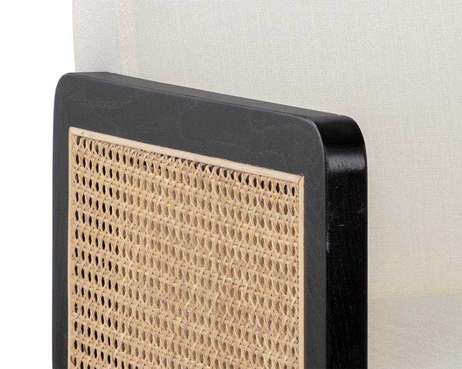 CLAUDETTE OFFICE CHAIR - LINOSO IVORY by Sunpan