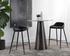 ASTRA BARSTOOL - BLACK - NIGHTFALL BLACK by Sunpan