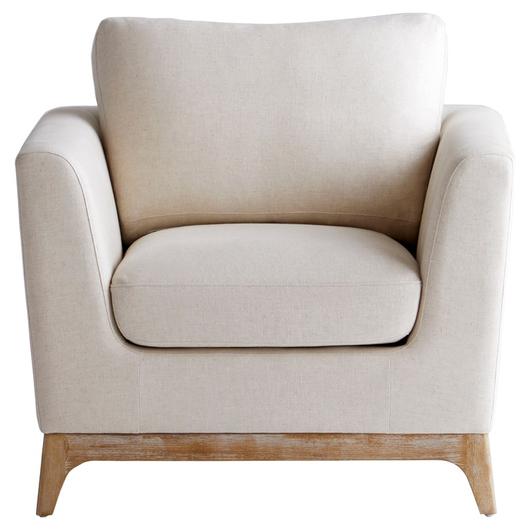 Chicory Chair | White - Cream by Cyan Design