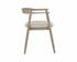 Jeremy Dining Armchair - Weathered Oak - Dove Cream by Sunpan