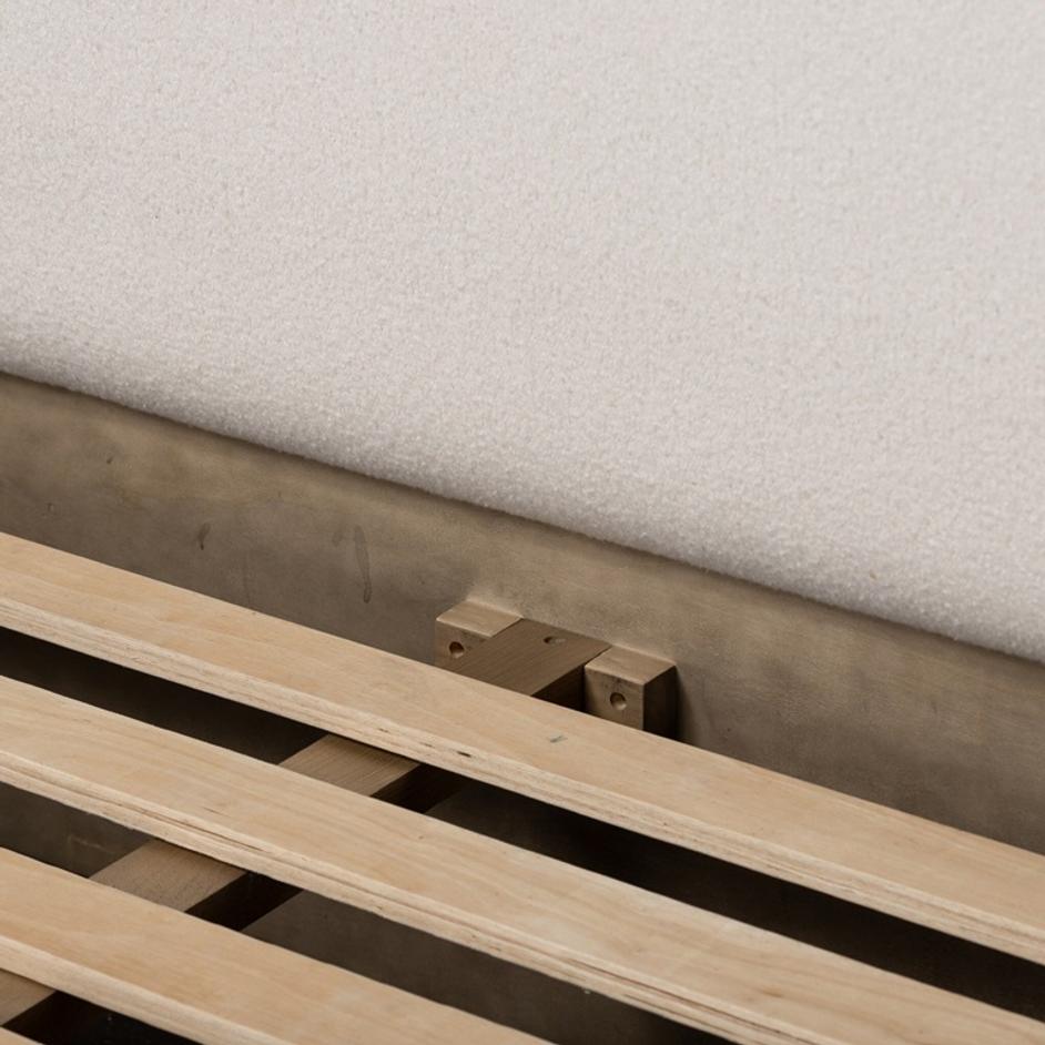 Regan Queen Bed - Crete Ivory by Four Hands