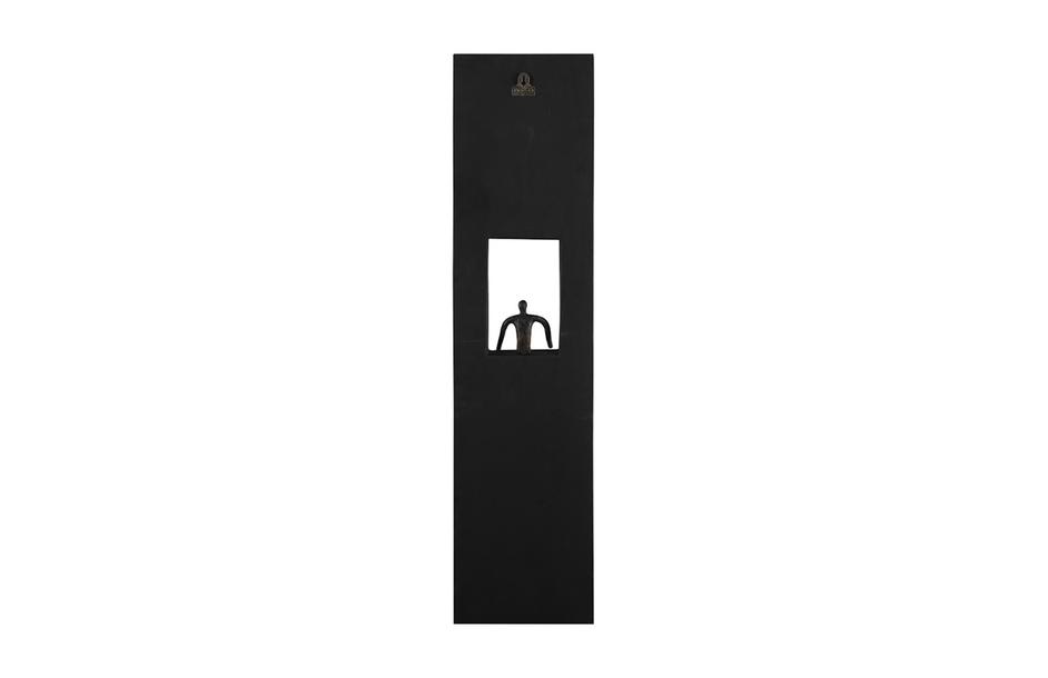 Atlas Wall Decor, Rectangle, Black by PHILLIPS COLLECTION