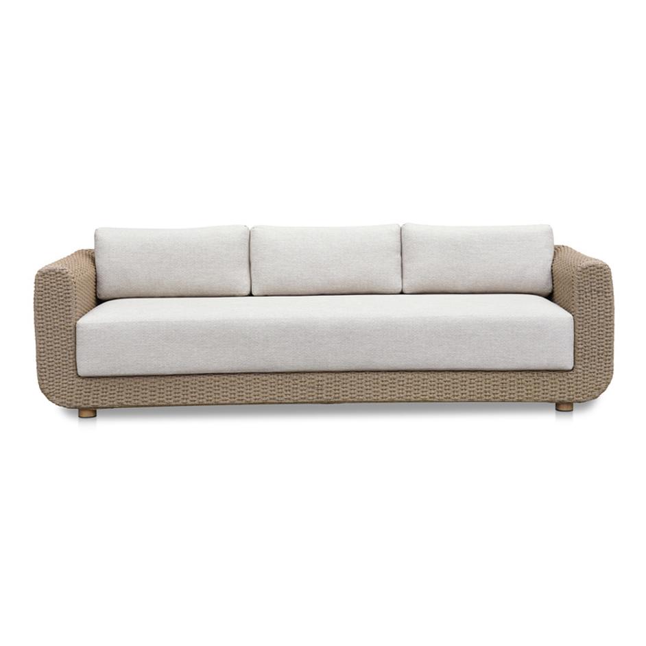 Soma Outdoor Sofa Natural by Moes Home