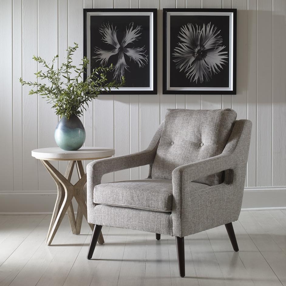 O'brien Neutral Armchair by Uttermost