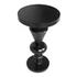 Fenring Side Table, Hand Rubbed Black by Noir Furniture