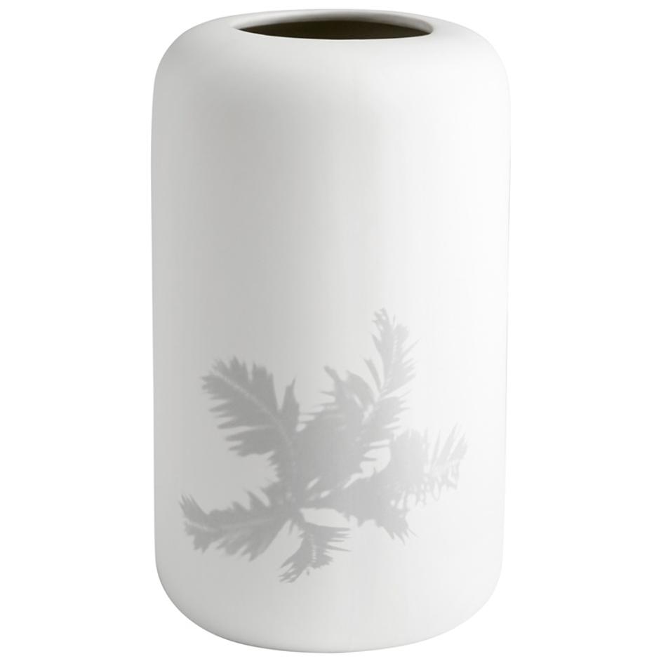 Azraa Vase in White by Cyan Design