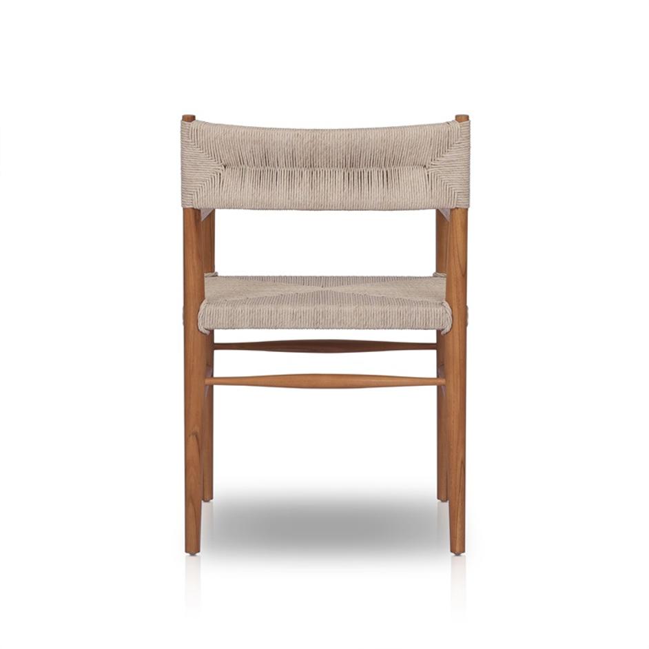 Lomas Outdoor Dining Armchair In Natural by FOUR HANDS