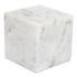 Cora Cube Tabletop Accent Banswara Purple White Marble by Moes Home