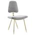 Snyder Performance Velvet Dining Side Chair In Gray by Modway Furniture