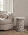 Nordens Marble Round End Table by Classic Home